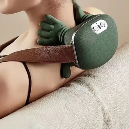 Masseur Électrique pour Cou et Épaules avec Chaleur – Rechargeable USB