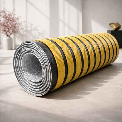 Rouleau Panneau Mural Autocollant Effet Bois Clair 3D 70 cm x 2,80 m – Épaisseur 5 mm, Anti-humidité