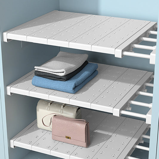 Étagère de Placard Multifonction Extensible 35 × 60–100 cm