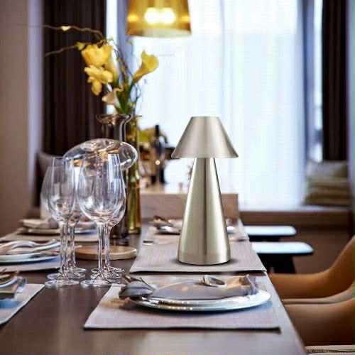 Lampe De Table Portables Sans Fil Rechargeable Avec Tactile