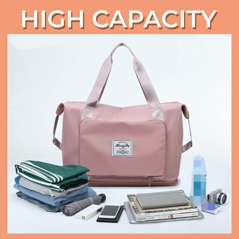 Sac De Voyage Pliant De Grande Capacité Imperméable À L’eau