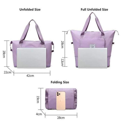 Sac De Voyage Pliant De Grande Capacité Imperméable À L’eau