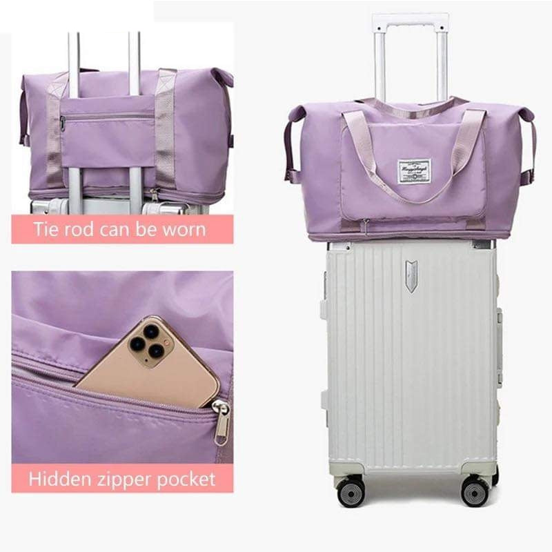 Sac De Voyage Pliant De Grande Capacité Imperméable À L’eau