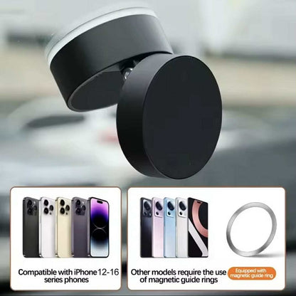 Support pour téléphone magnétique pliable à Ventouse Haute élasticité