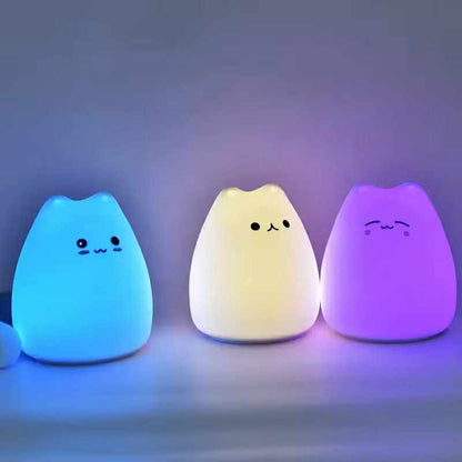 Lampe En Silicone Petit Chat Smile