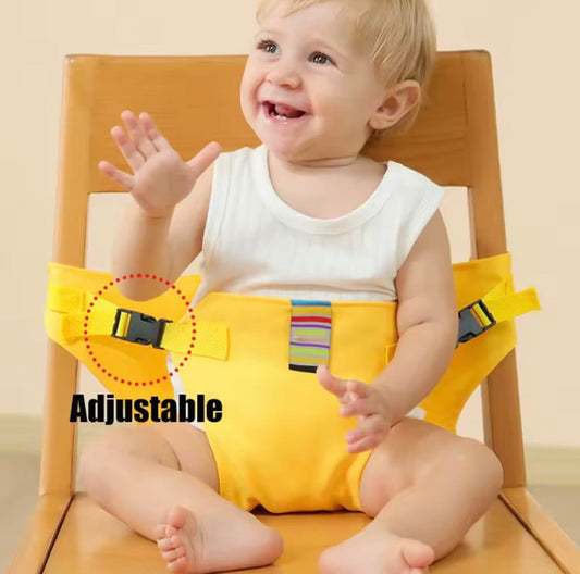 Siège De Sécurité Portable Pliable Pour Chaise Haute Bébé