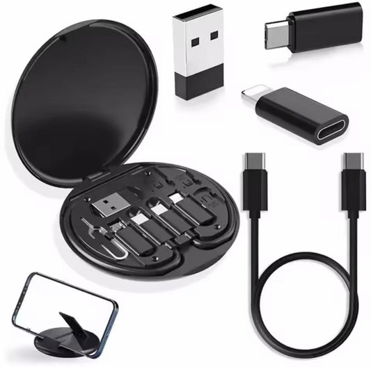 Adaptateur de câble multi-charge Avec support de téléphone