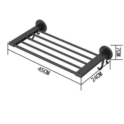 Porte Serviette Mural De Salle de Bain - Adhésif