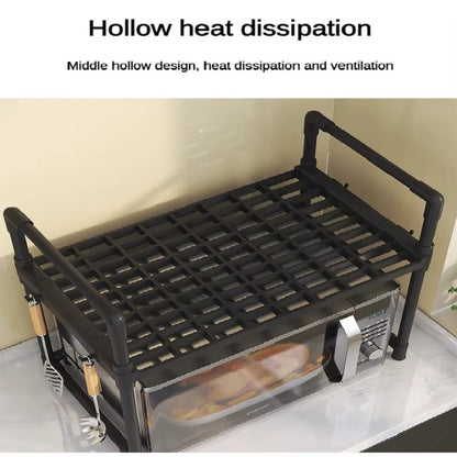 Support de Four à Micro-Ondes Avec Etagères Rangement de Cuisine