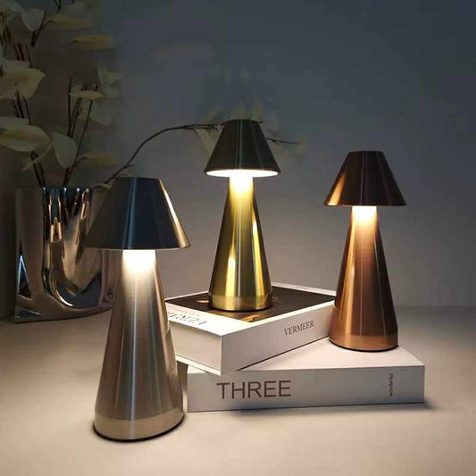 Lampe De Table Portables Sans Fil Rechargeable Avec Tactile