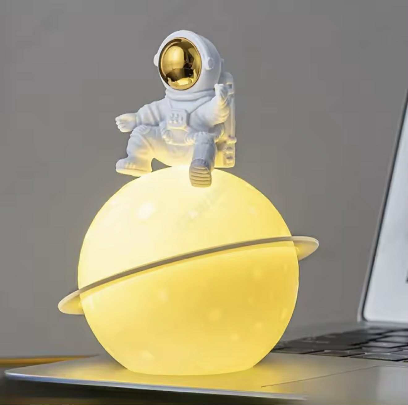 Lampe de table Portable sans Fil Motif MOON & Astronaute