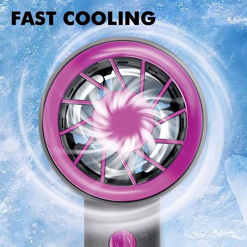 Ventilateur Portable Rechargeable avec support téléphone