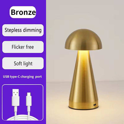 Lampe De Table Portables Sans Fil Rechargeable Avec Tactile