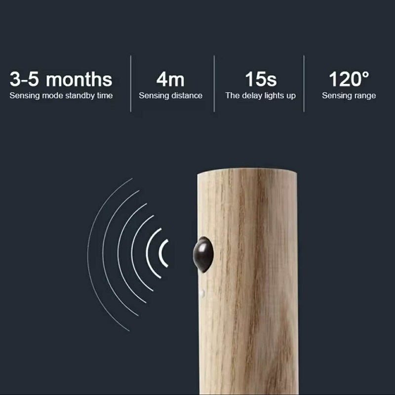 Applique Murale à LED Rechargeable avec Détecteur Mouvement