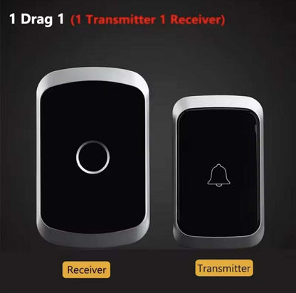 Sonnette de porte sans fil avec bouton tactile