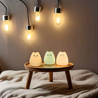 Lampe En Silicone Petit Chat Smile