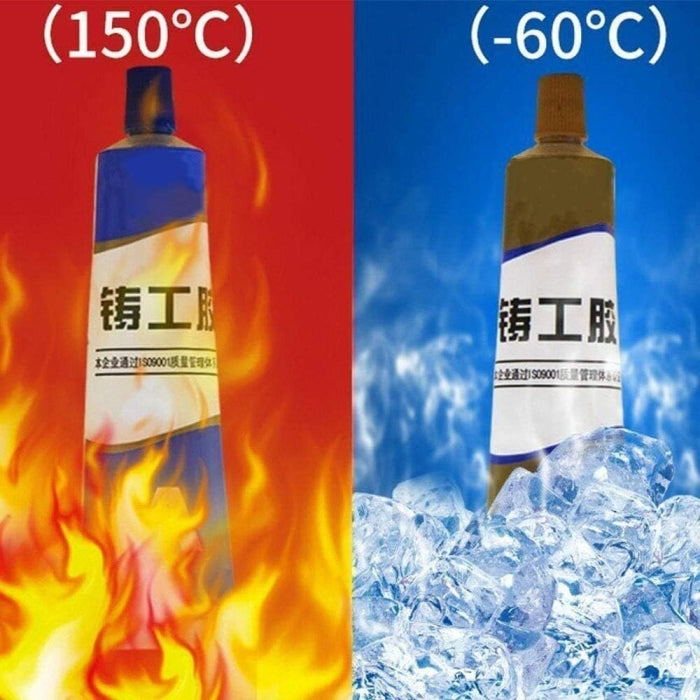 Colle De Résine Époxyde 100 Ml Pour Métal Bois Plastique Et Plus