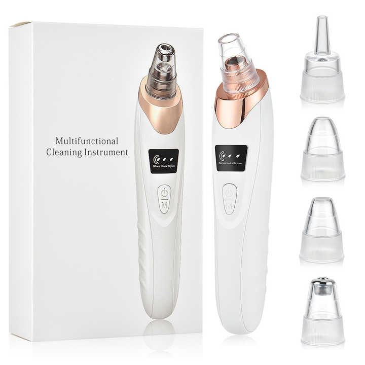 Aspirateur de Points Noirs Électrique 5 en 1 Rechargeable