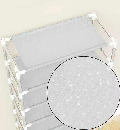 Étagère à Chaussures en Tissu à 9 Étages