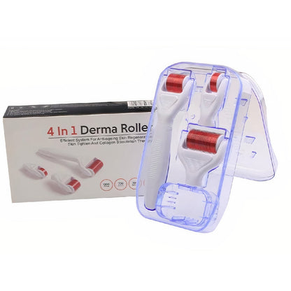 Rouleau de Massage avec des Aiguilles de Titanium 4 en 1