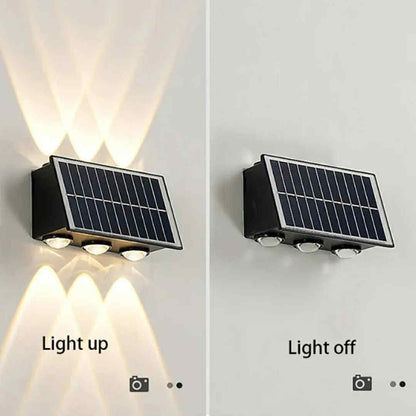 Applique Murale Solaire LED Extérieure 6 LED