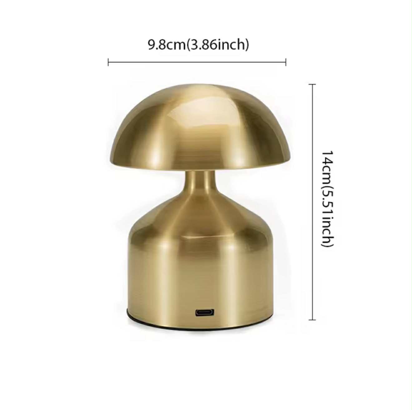 Lampe De Table Portables Sans Fil Rechargeable Avec Tactile
