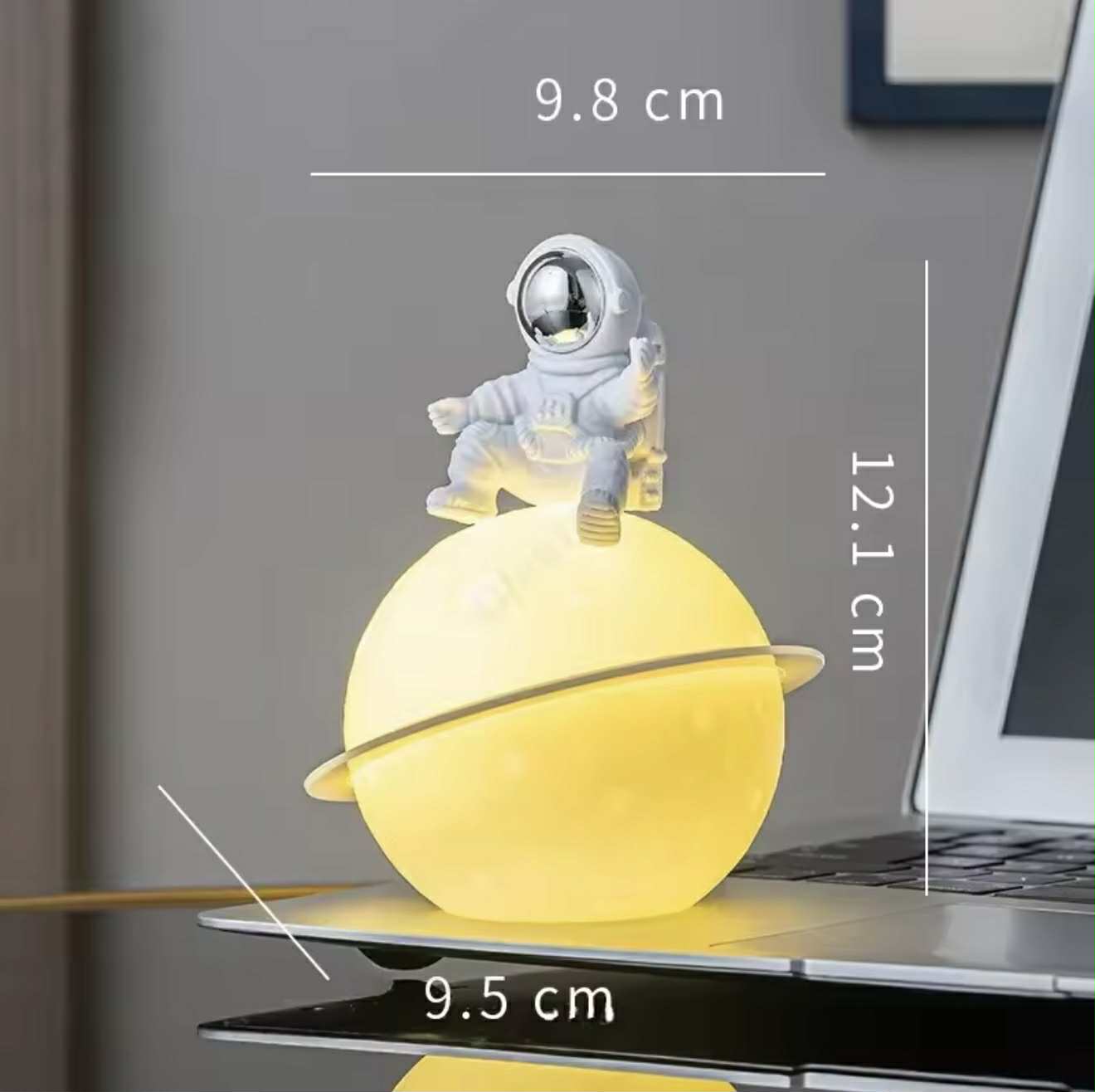 Lampe de table Portable sans Fil Motif MOON & Astronaute