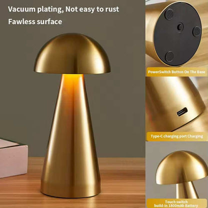Lampe De Table Portables Sans Fil Rechargeable Avec Tactile