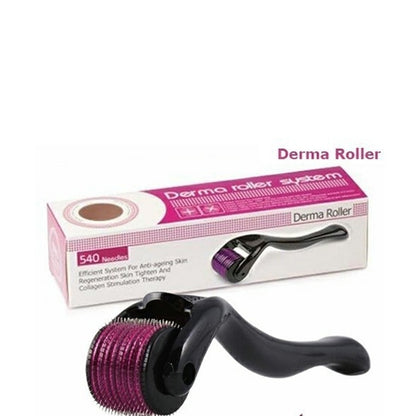 Lot De 3 Derma Roller Rouleau Massage Et Soins Visage