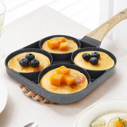 Poêle À Frire 4 Trous Pour Le Petit Déjeuner