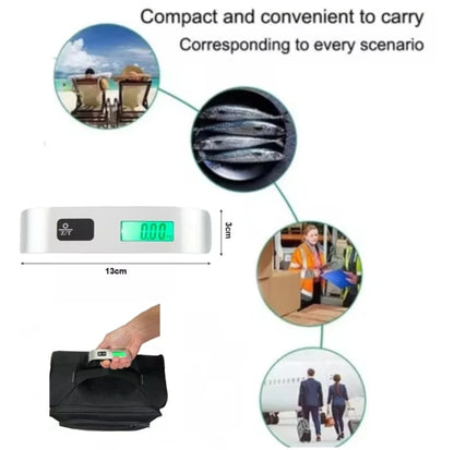 Balance De Bagages Électronique Max 50 Kg Écran LCD