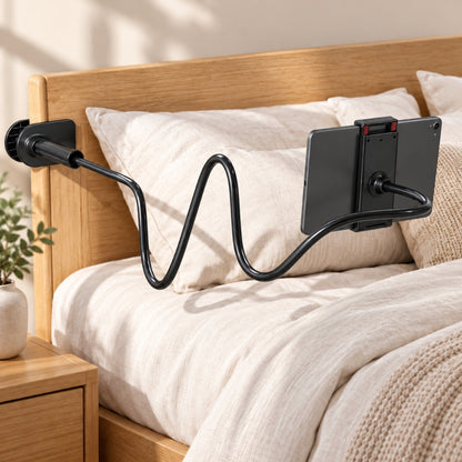 Support Universel Téléphone et Tablette à Ventouse – Bras Flexible Réglable 70 cm