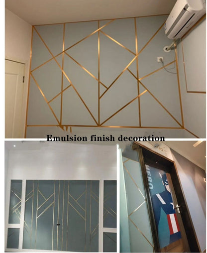 Rouleau Sticker Décoratif Doré 0.5 cm x 5000 cm