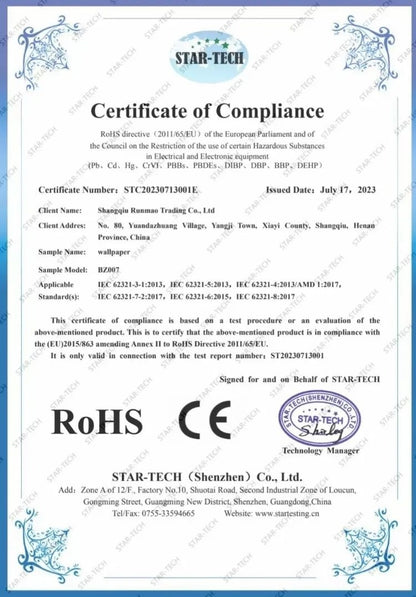 Pack de 5 Panneaux PVC Autocollant Alternative Au Marbre 60 x 30 cm - WMB-007 - Blanc modèle 1