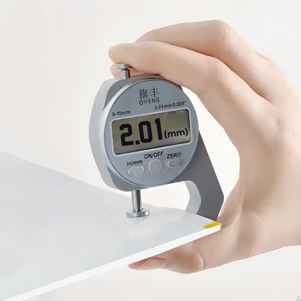 Pack de 10 Panneaux PVC Autocollant Alternative Au Marbre 60 x 30 cm - WMB-007 - Blanc modèle 1