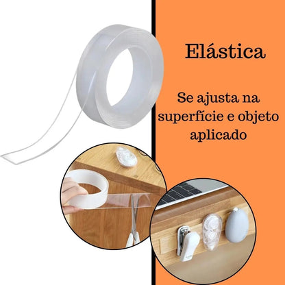 Ruban Adhésif Double Face Transparent 2 Cm x 5 M