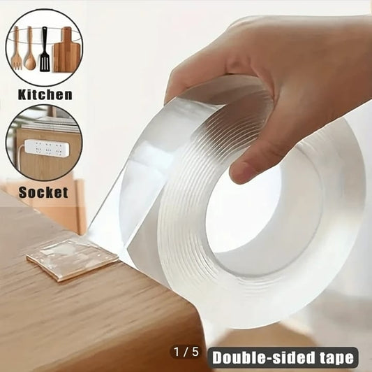 Ruban Adhésif Double Face Transparent 2 Cm x 5 M