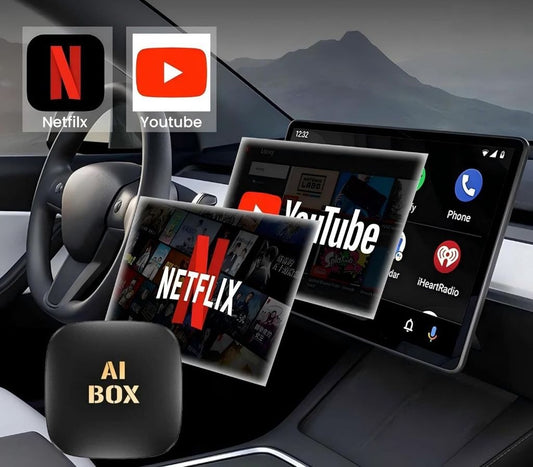 Adaptateur CarPlay Sans Fil & Android Auto – Double Système, WiFi 5G, Bluetooth 5.3